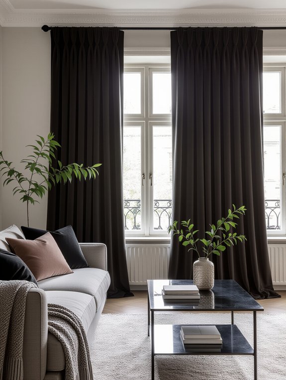 cozy private stylish drapes