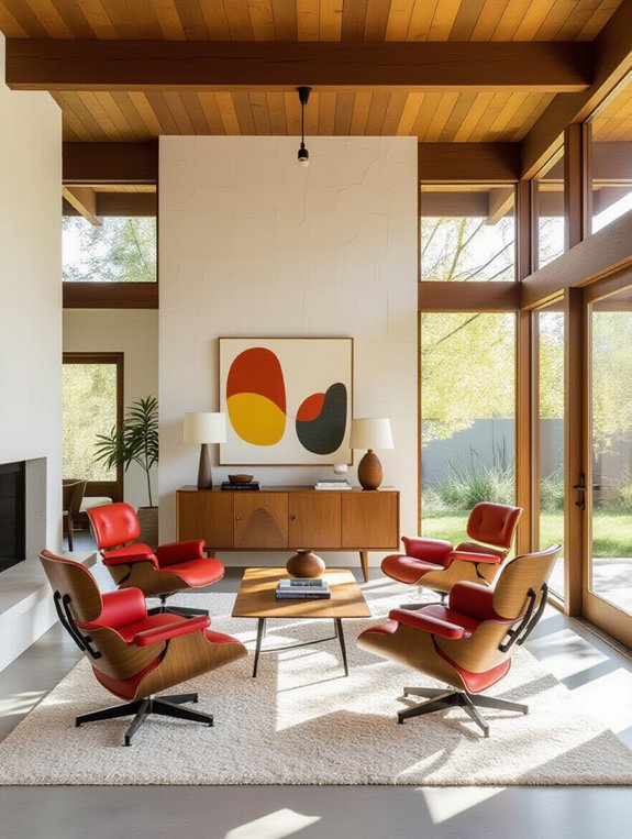 emphasize clean lines creatively