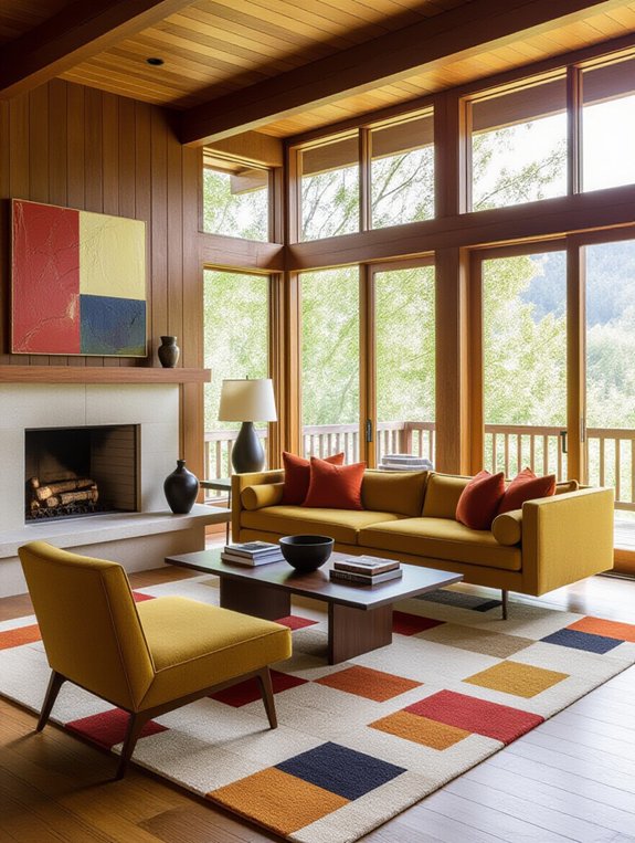 statement rugs enhance decor