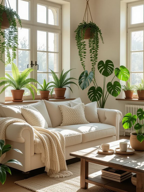 transform space with greenery