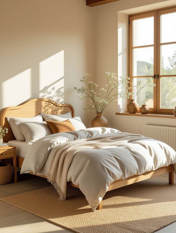 handcrafted bedroom decor