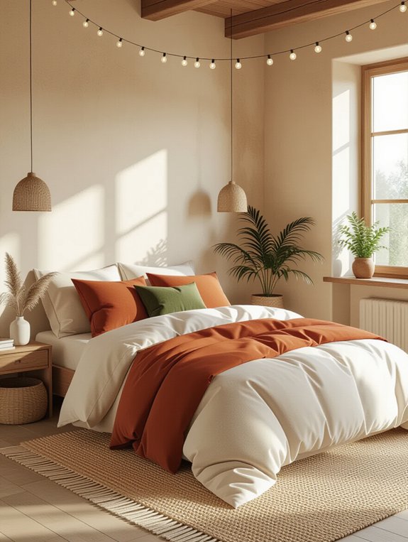 soft bedroom lighting