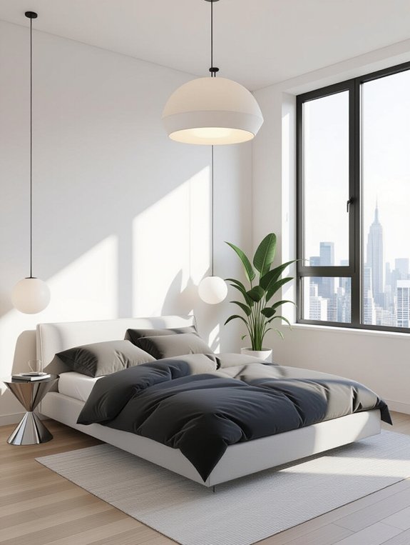 minimalist elegant bedroom design