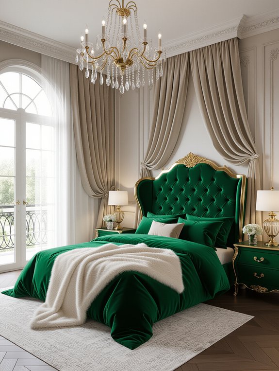 sophisticated luxurious glam retreat