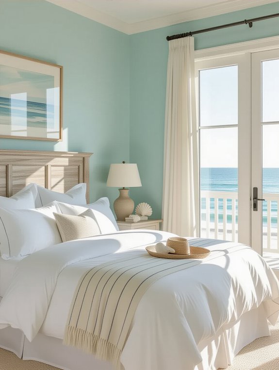 coastal retreat bedroom decor