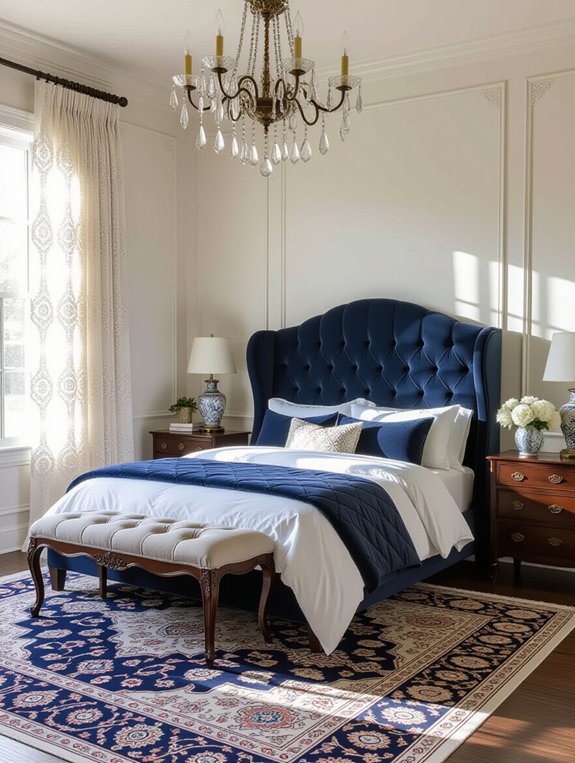 timeless classic bedroom elegance