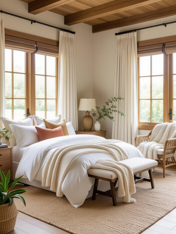 layered textures for comfort