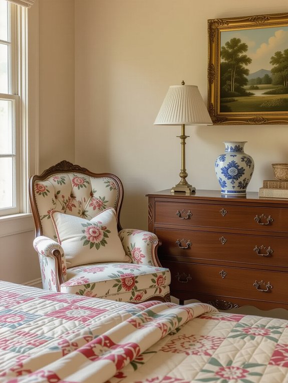 vintage charm enhances serenity