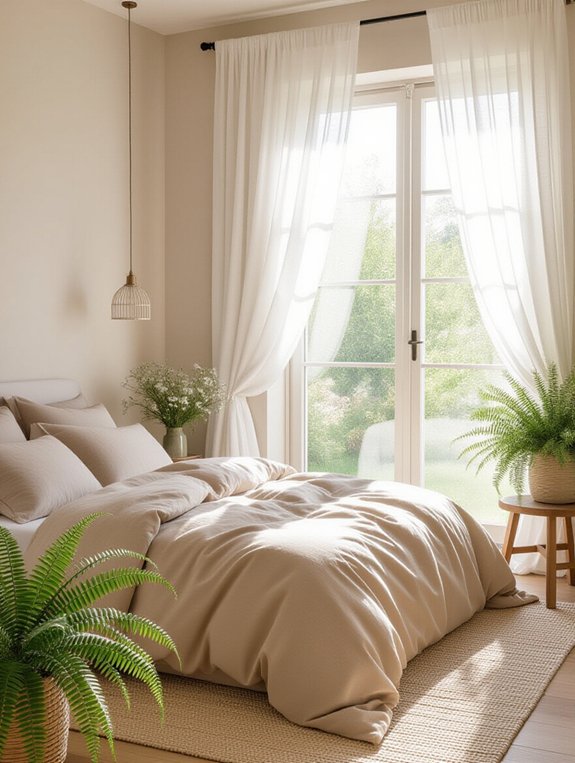 nature inspired bedroom decor