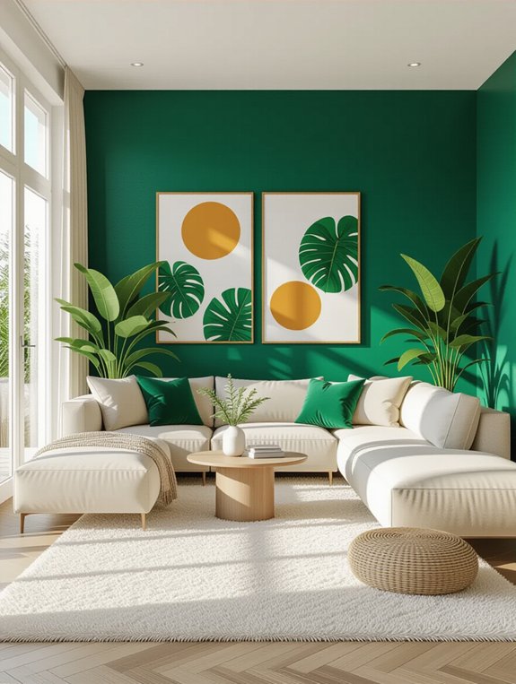 bold accent wall transformation