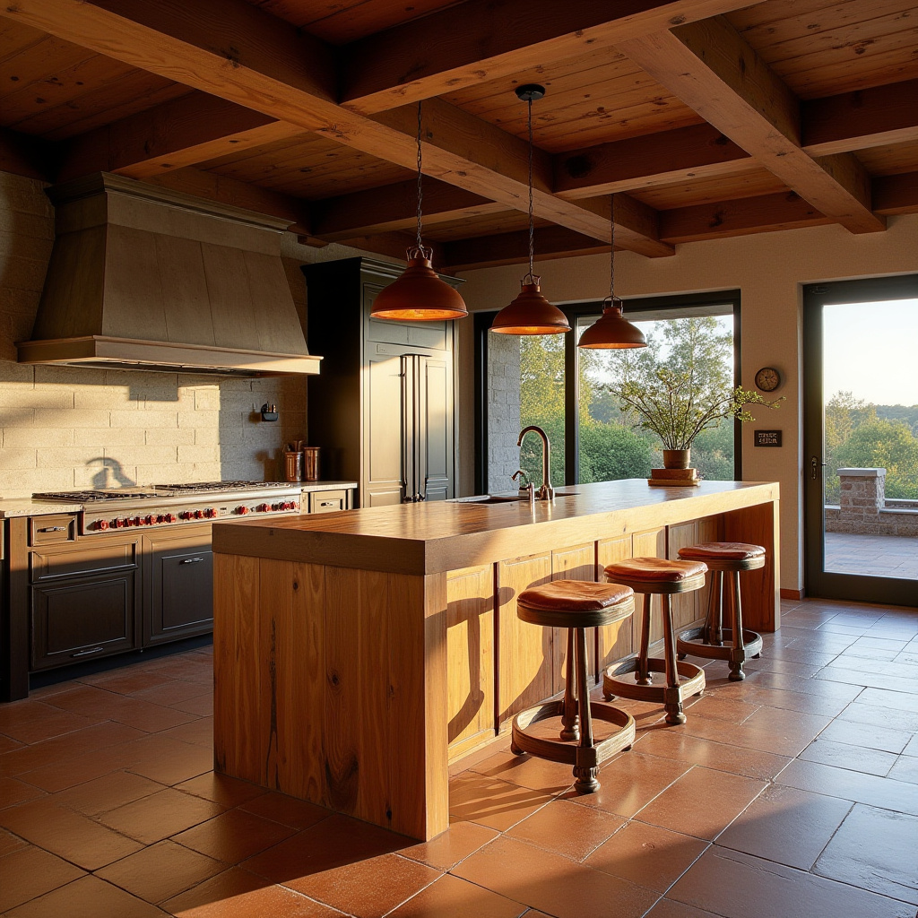 Rustic Brown Kitchen