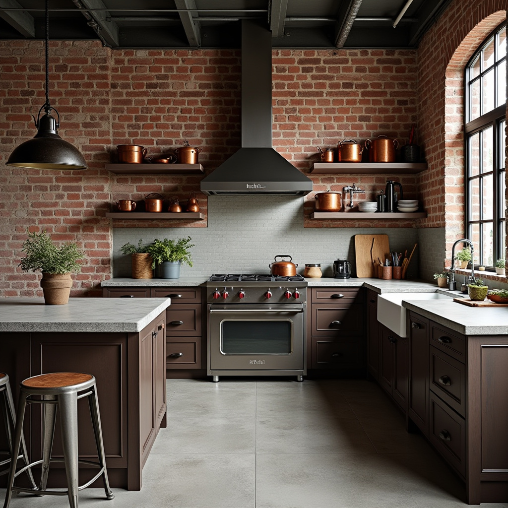 Industrial Brown Kitchen