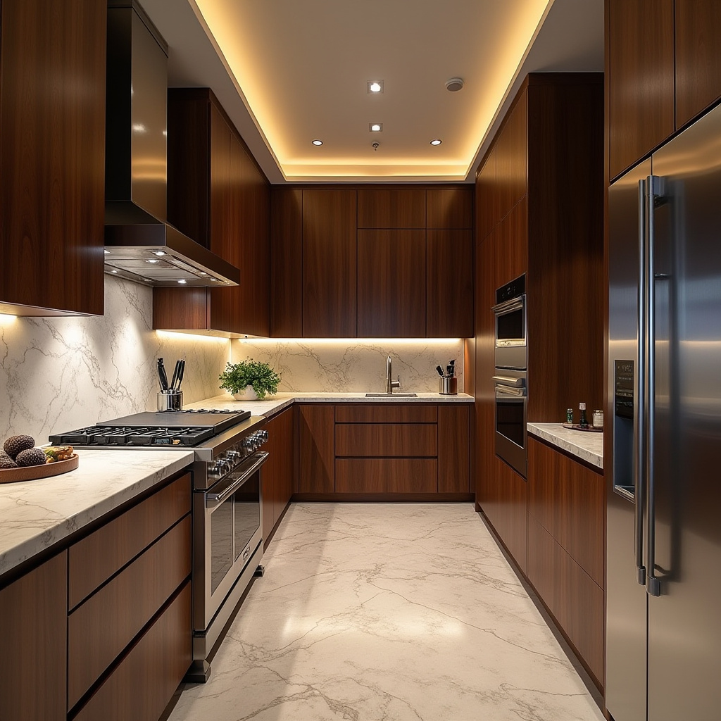 Luxury Brown Kitchen