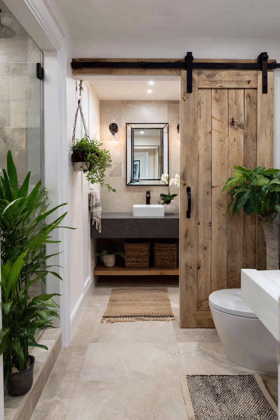 Enhance Space with Sliding Barn Doors