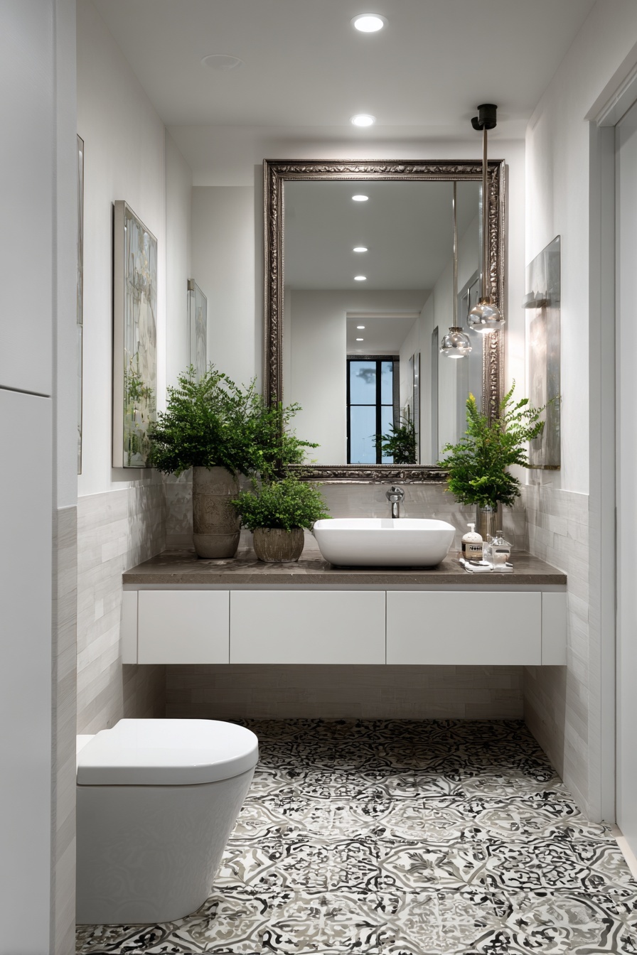 Expand Visual Space with Large Mirrors