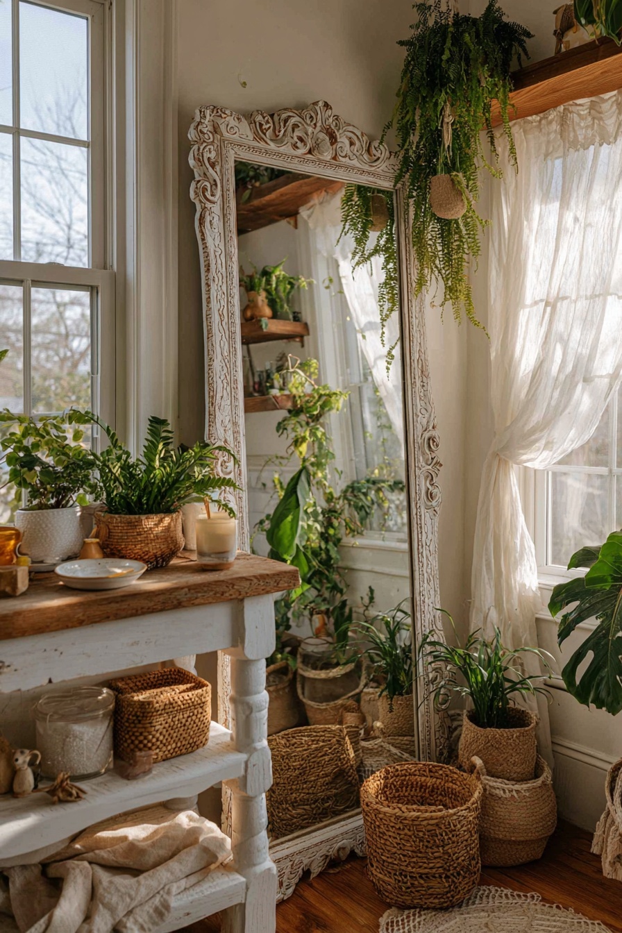 Choose a Vintage-Inspired Mirror to Elevate Style