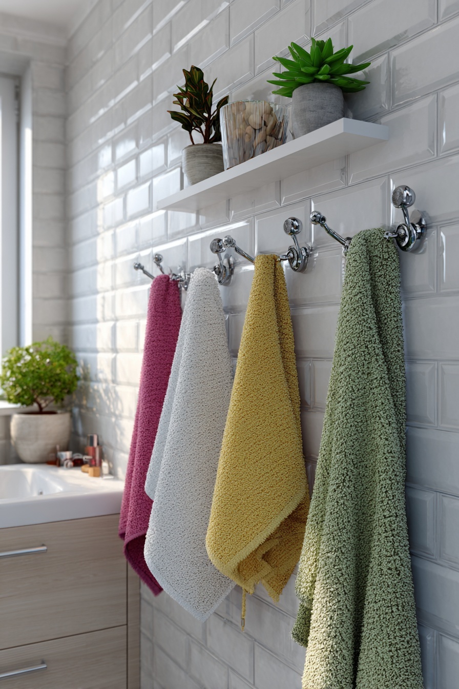 Maximize Wall Space with Stylish Hooks