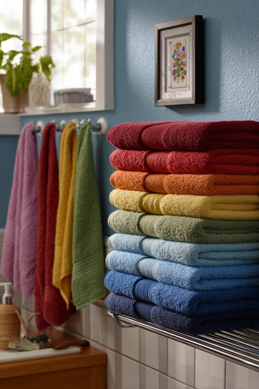 Select Soft, Colorful Washcloths for Comfort and Fun