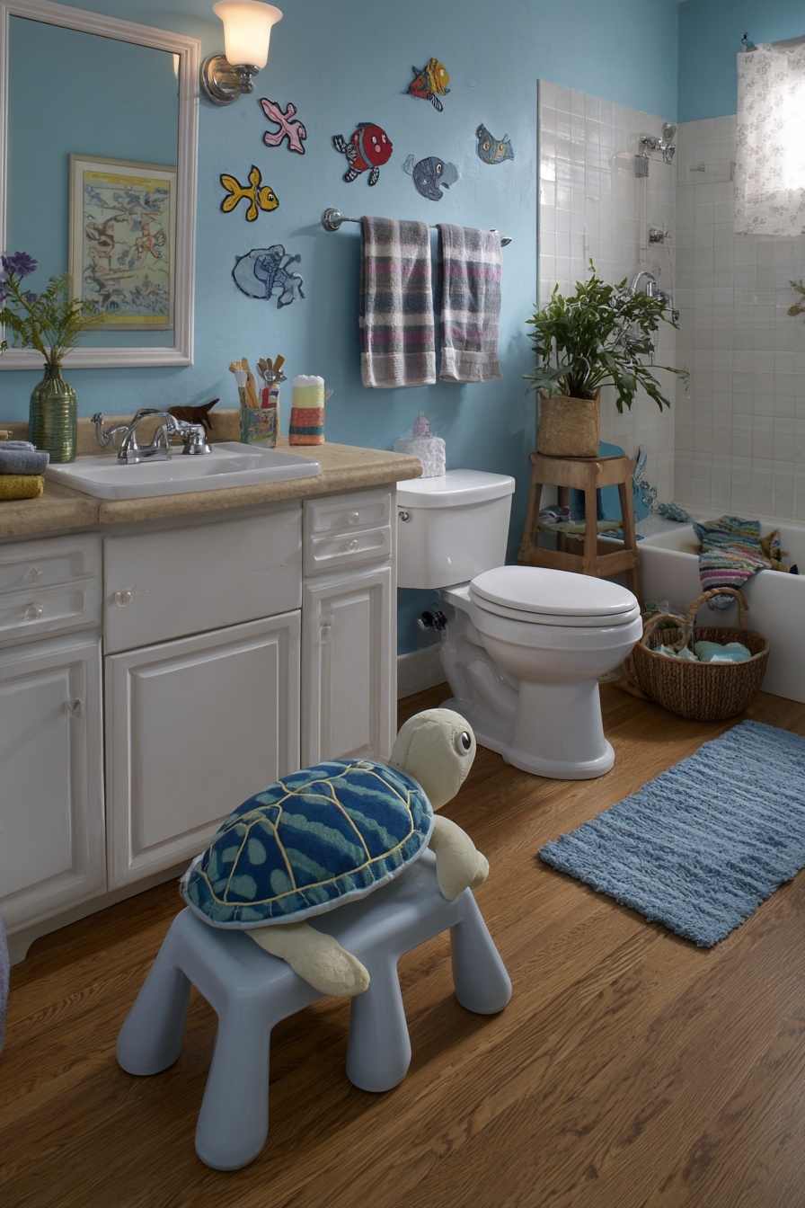 Encourage Independence with Kid-Sized Step Stools