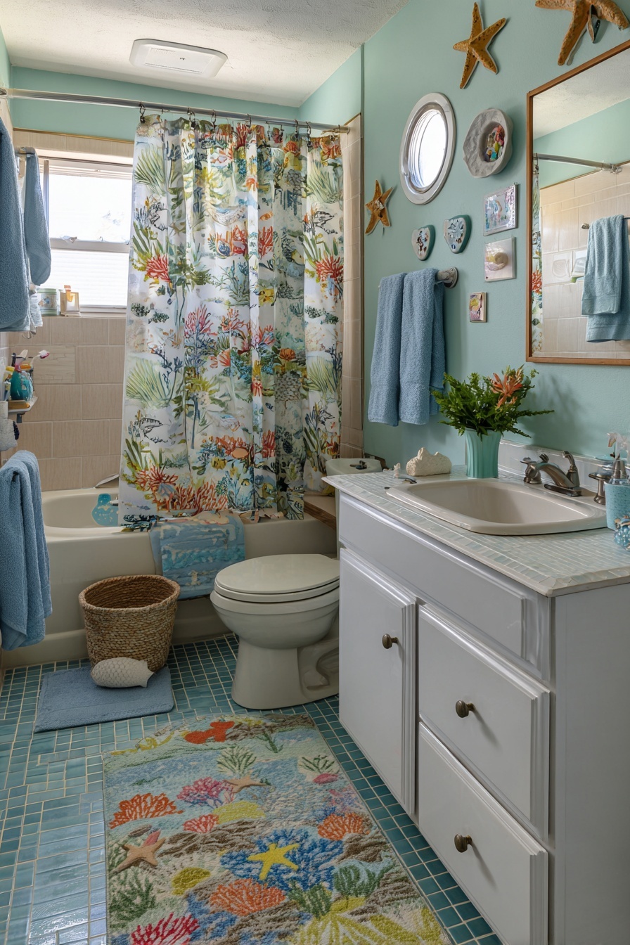 Bring the Ocean Home with Themed Accessories