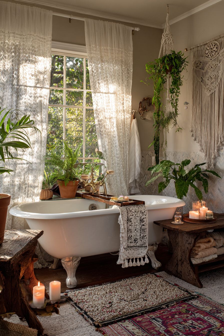 Enhance with Beaded Curtains for Texture