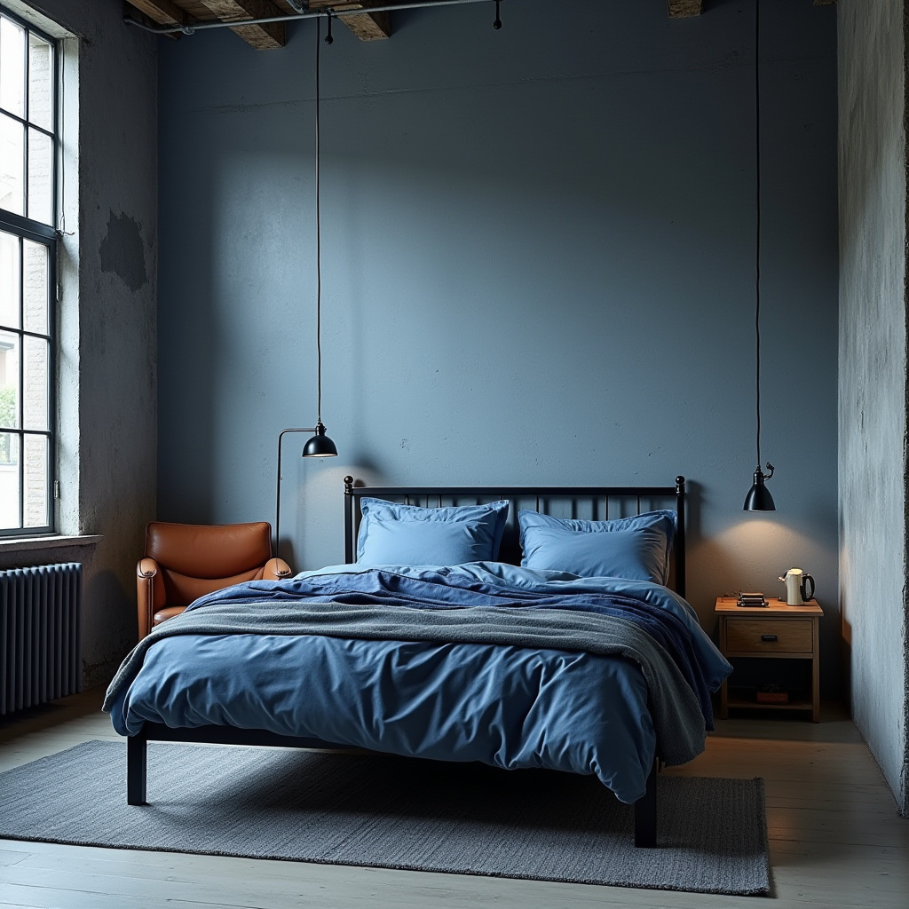 blue bedroom aesthetic 38