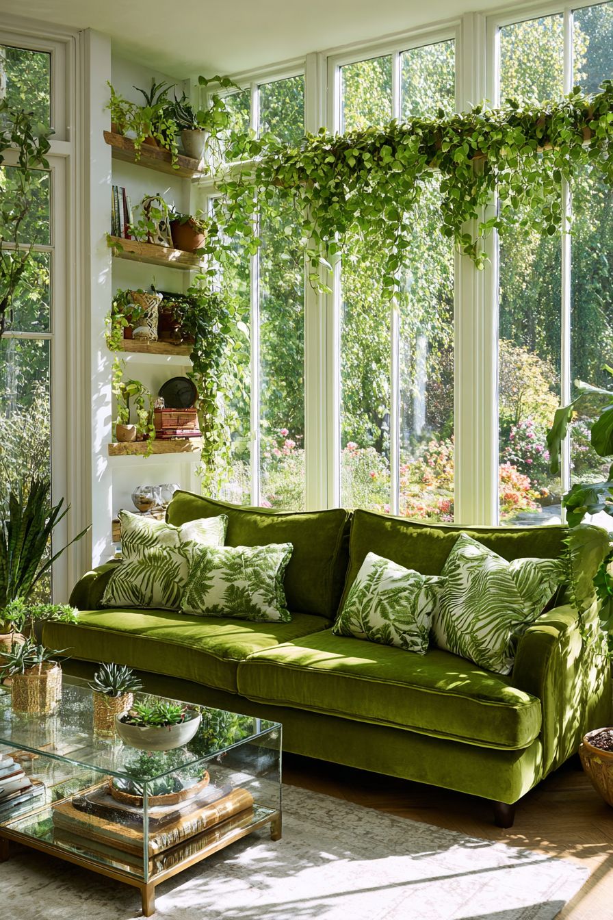 Incorporate Nature with Greenery