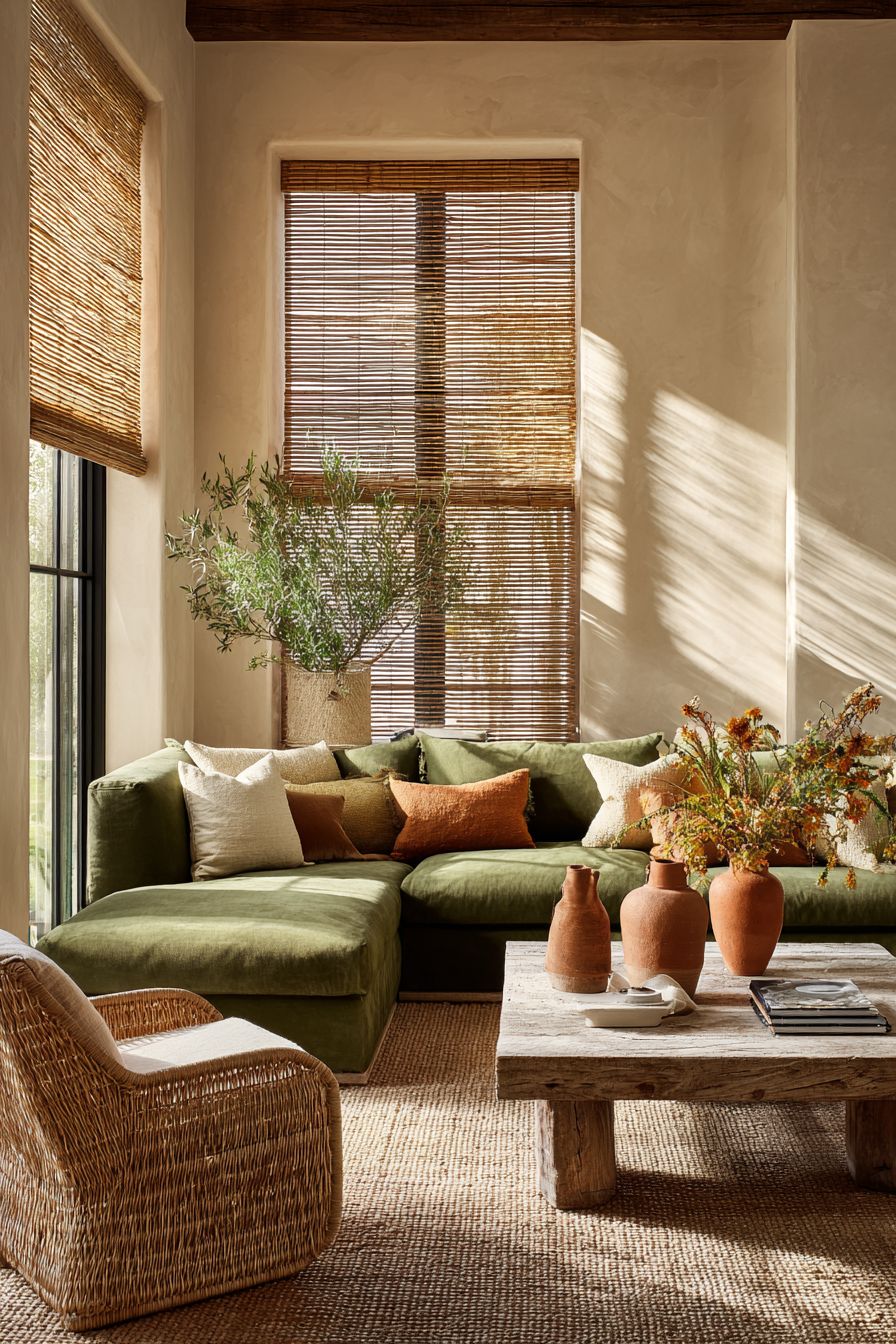 Enhance Spaces with Earth Tones