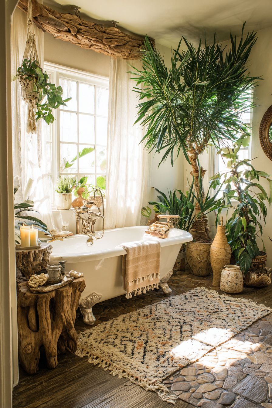 Craft a Driftwood Towel Rack