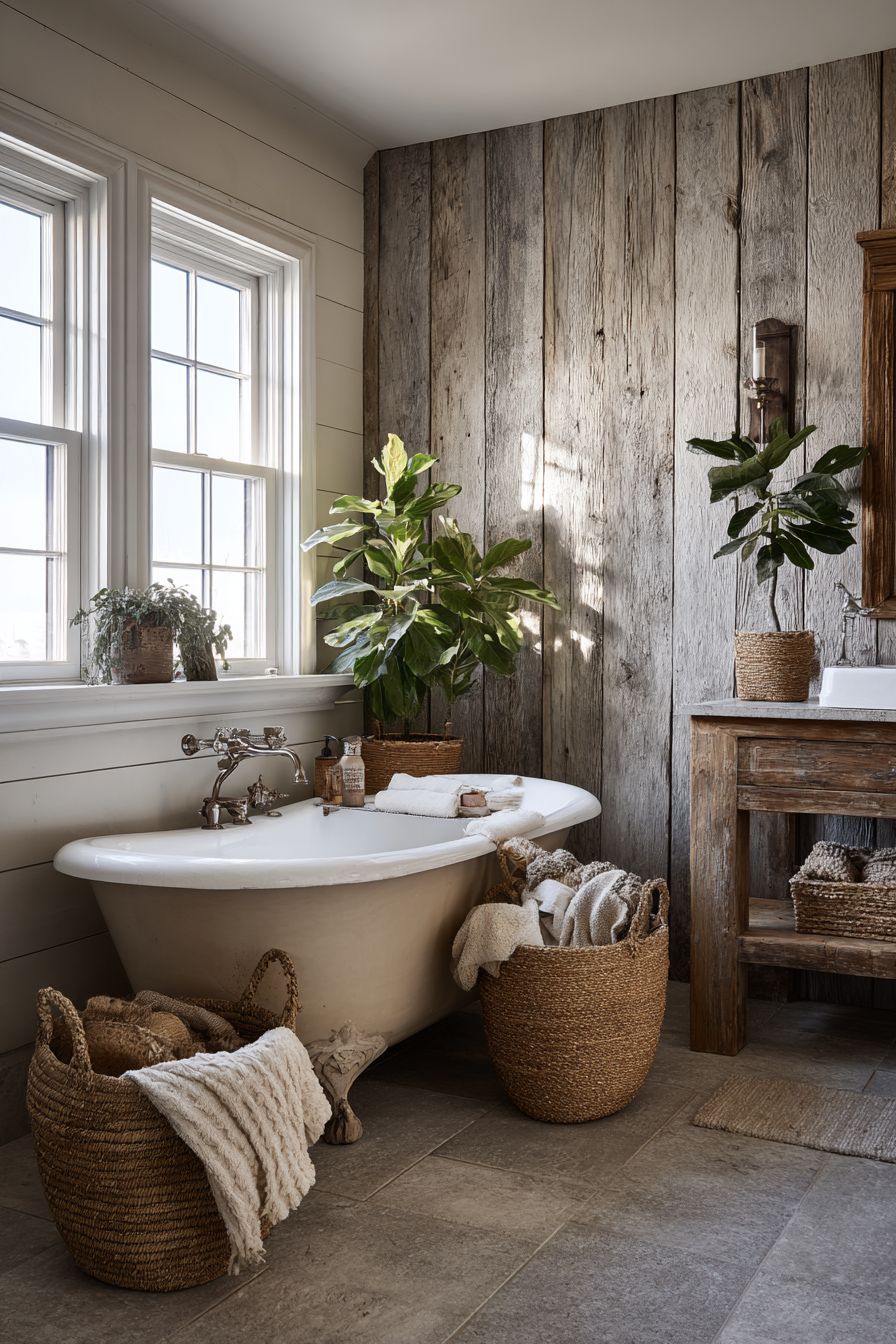 Incorporate Woven Baskets