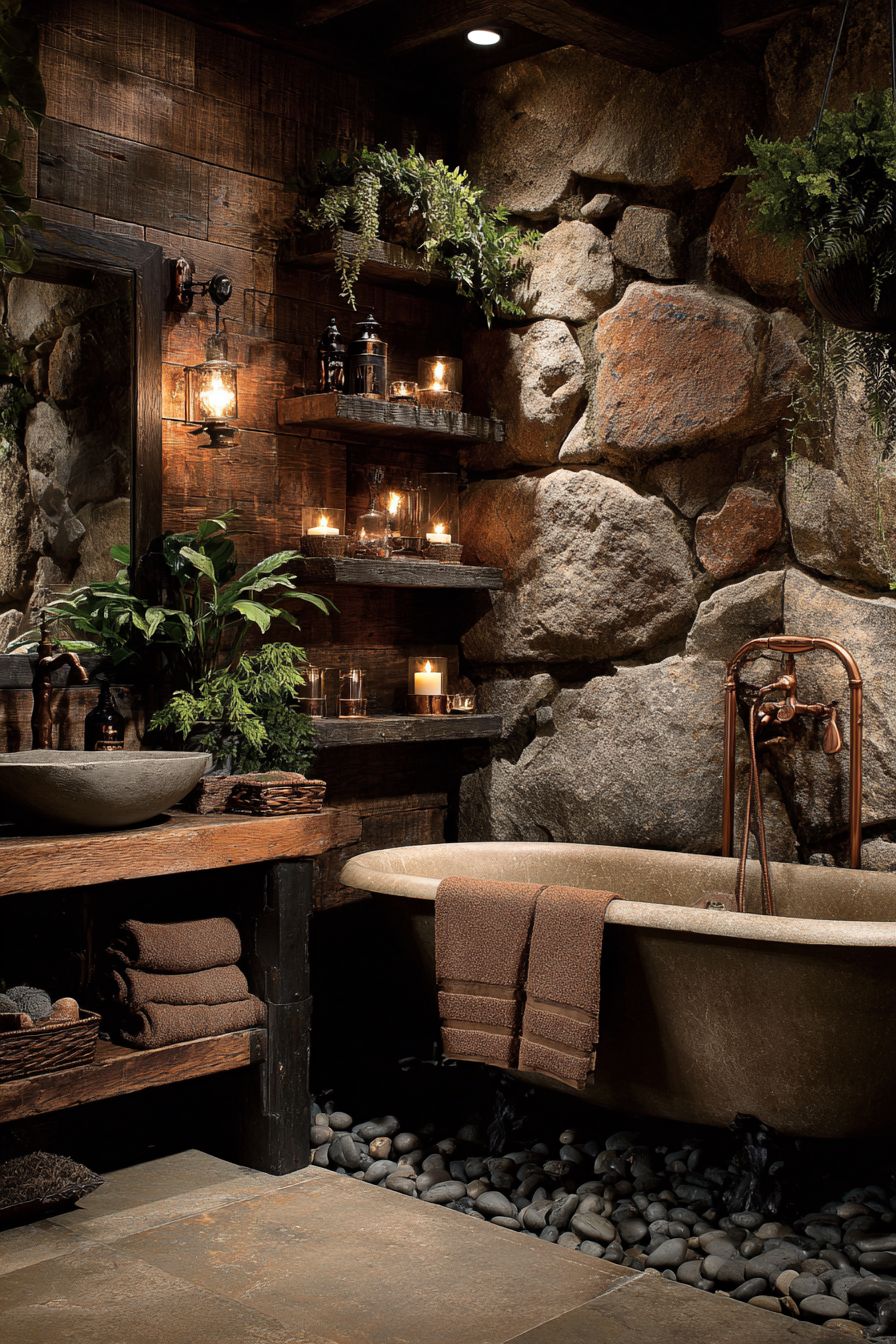 Incorporate Natural Stone Accents