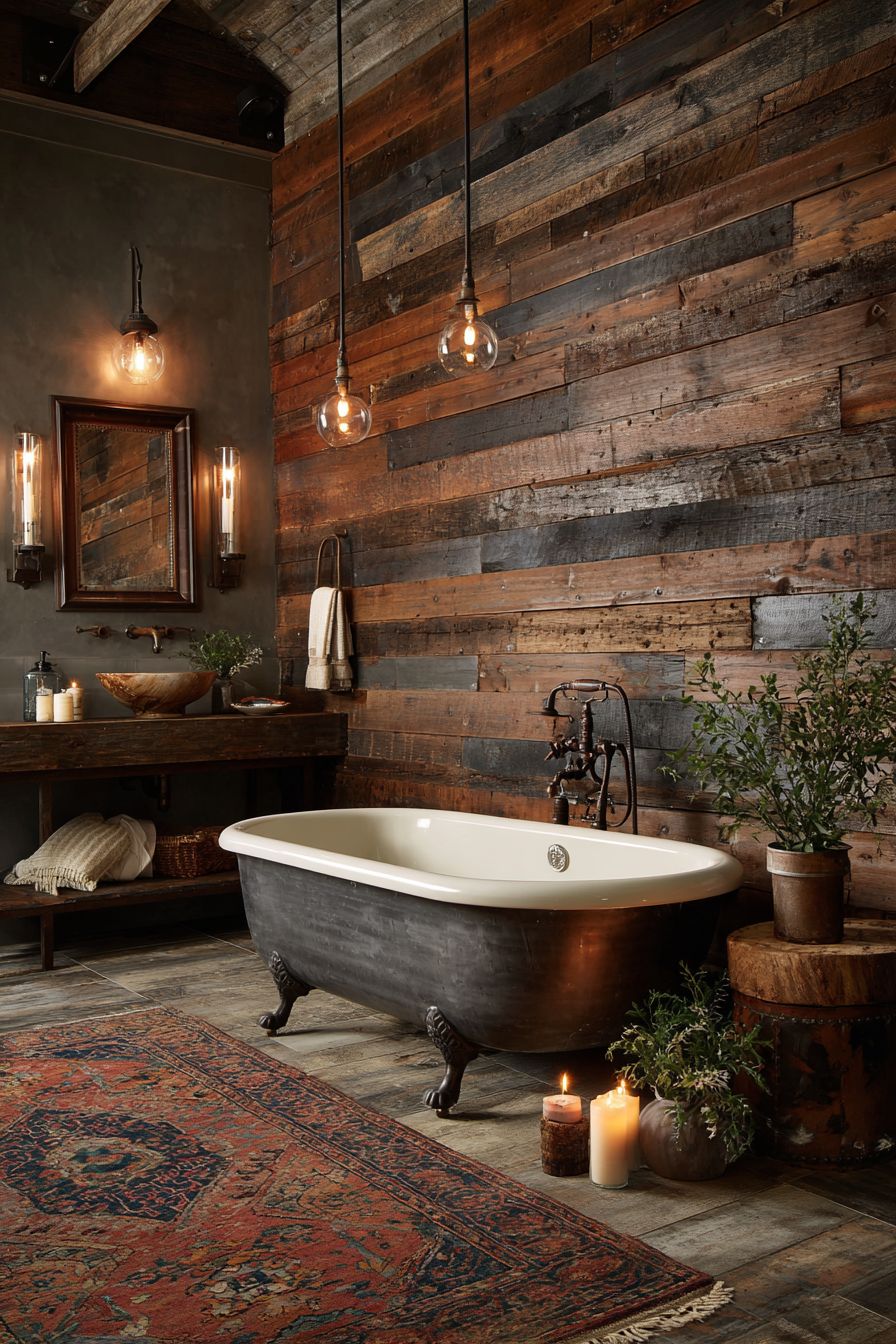Add a Barn Wood Accent Wall