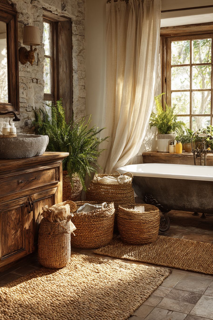 Layer with Hemp or Jute Rugs