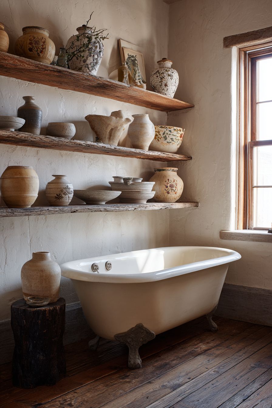 Use Handmade Pottery for Decor