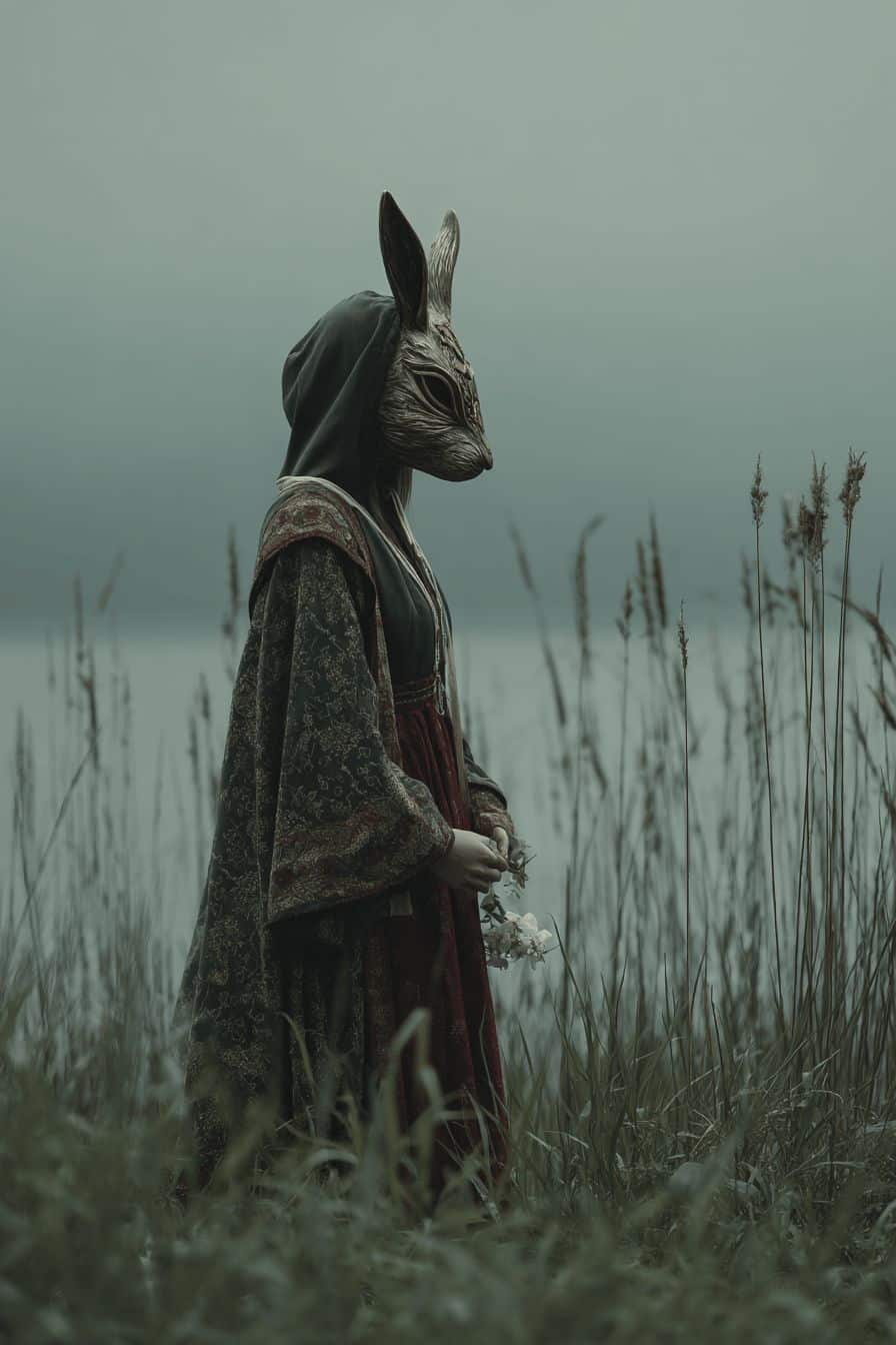 Bamboo Towel Rack Beside Shower