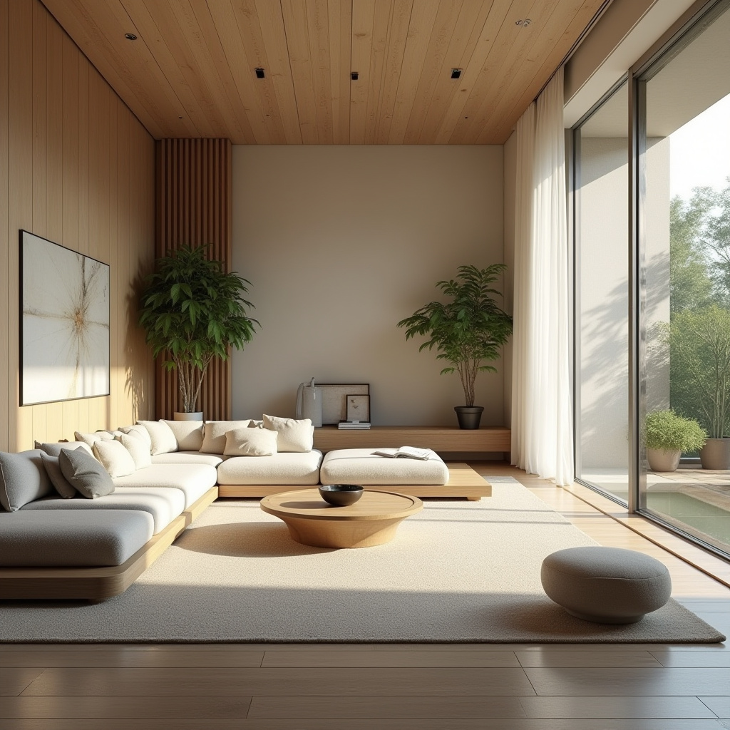 Peaceful Zen-inspired room