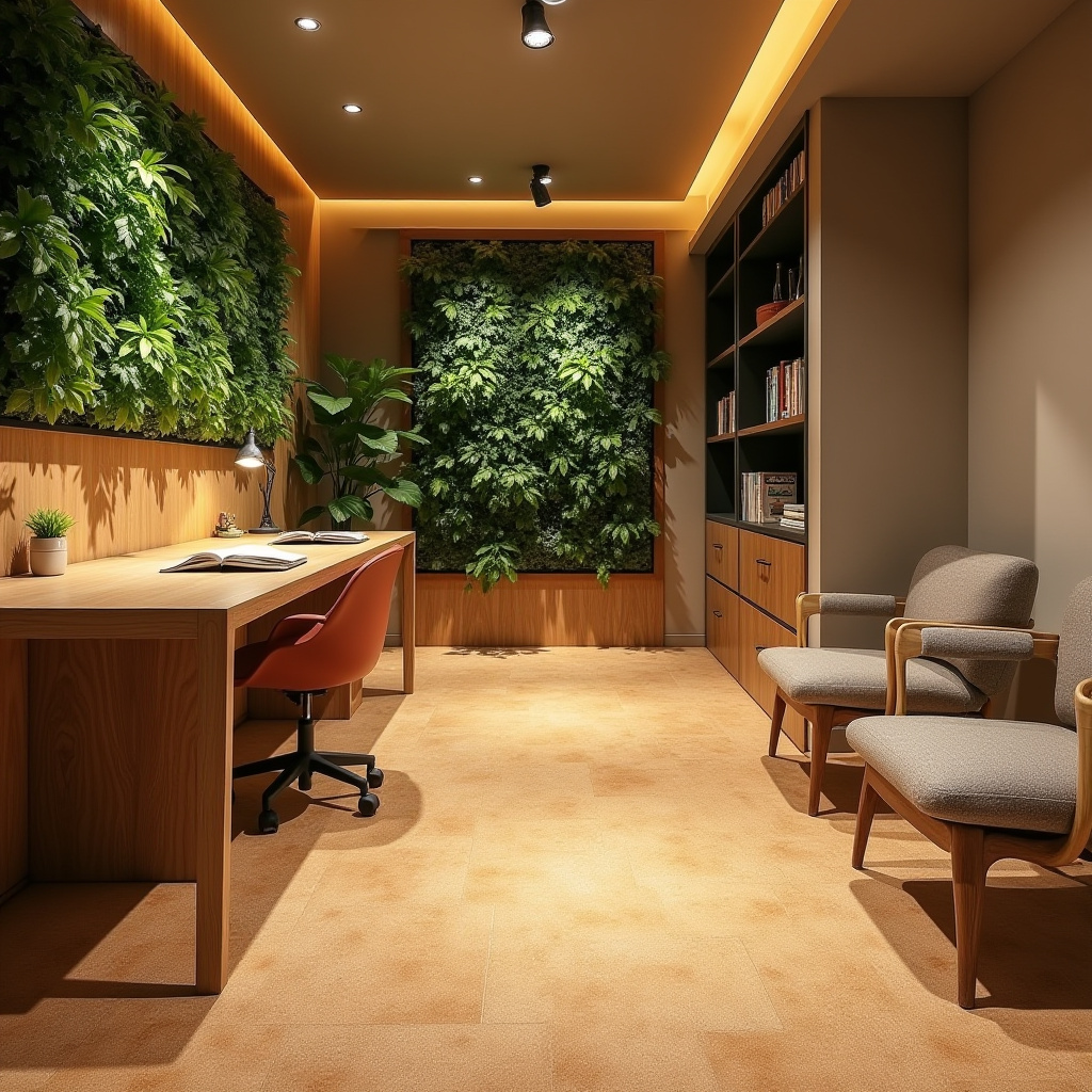 eco-friendly basement floor