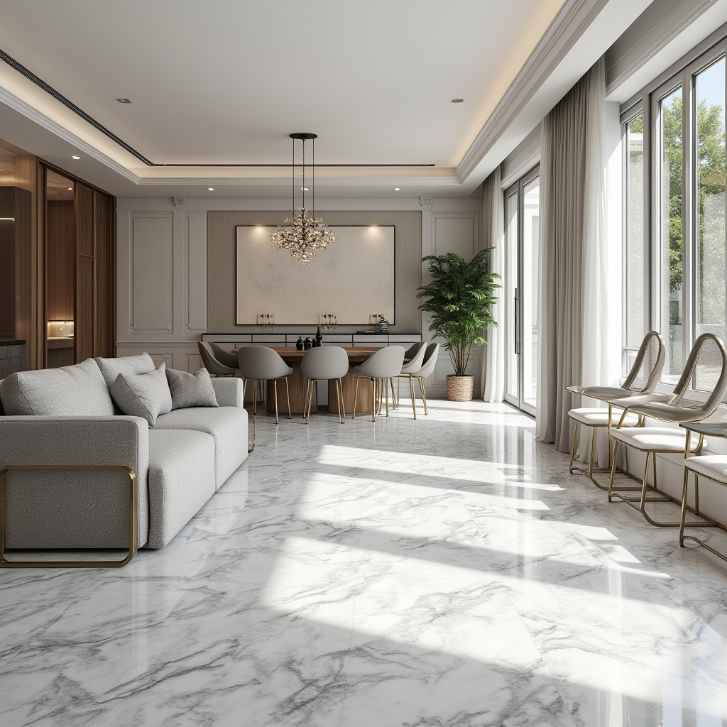 luxury basement floor