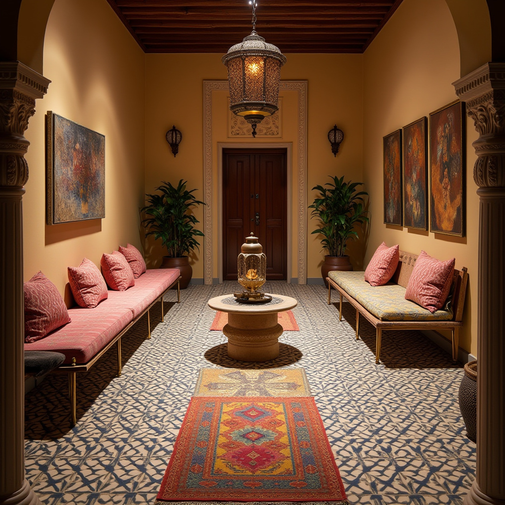 moroccan basement floor