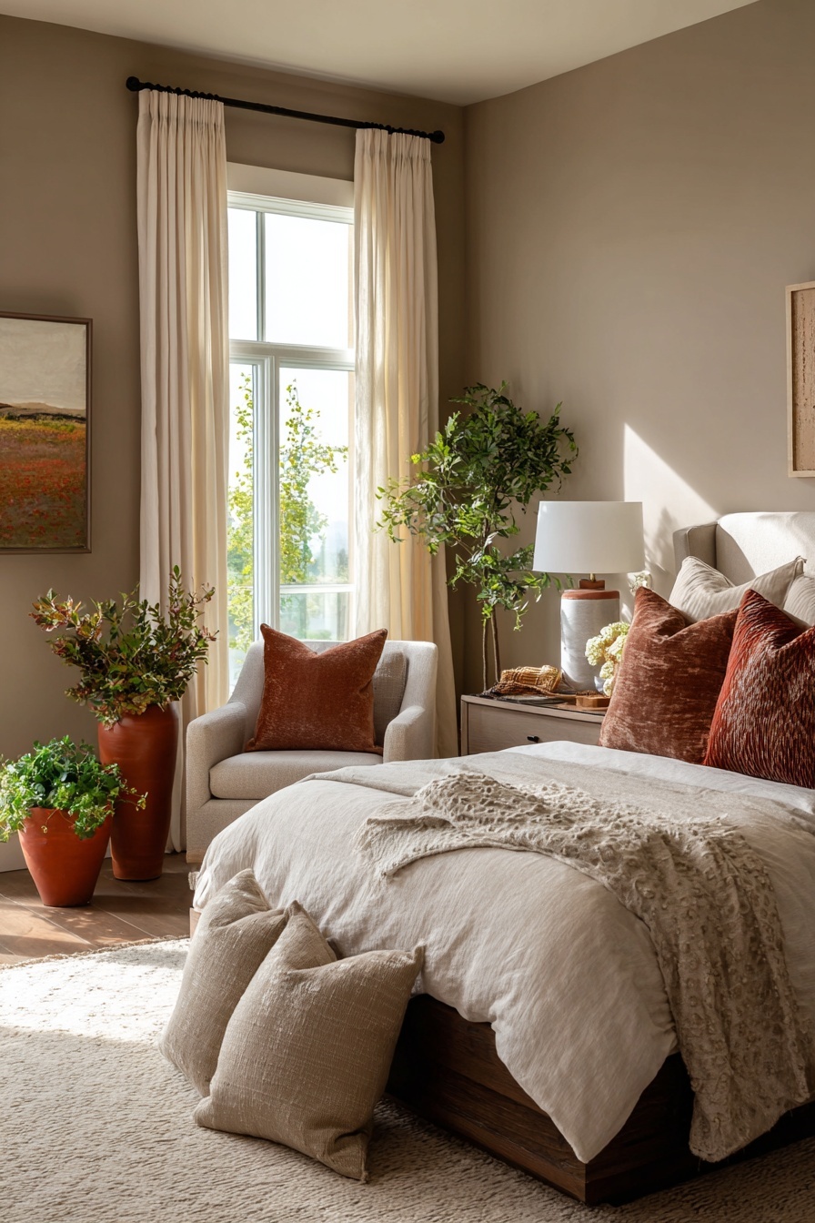 Earthy Neutrals Bedroom