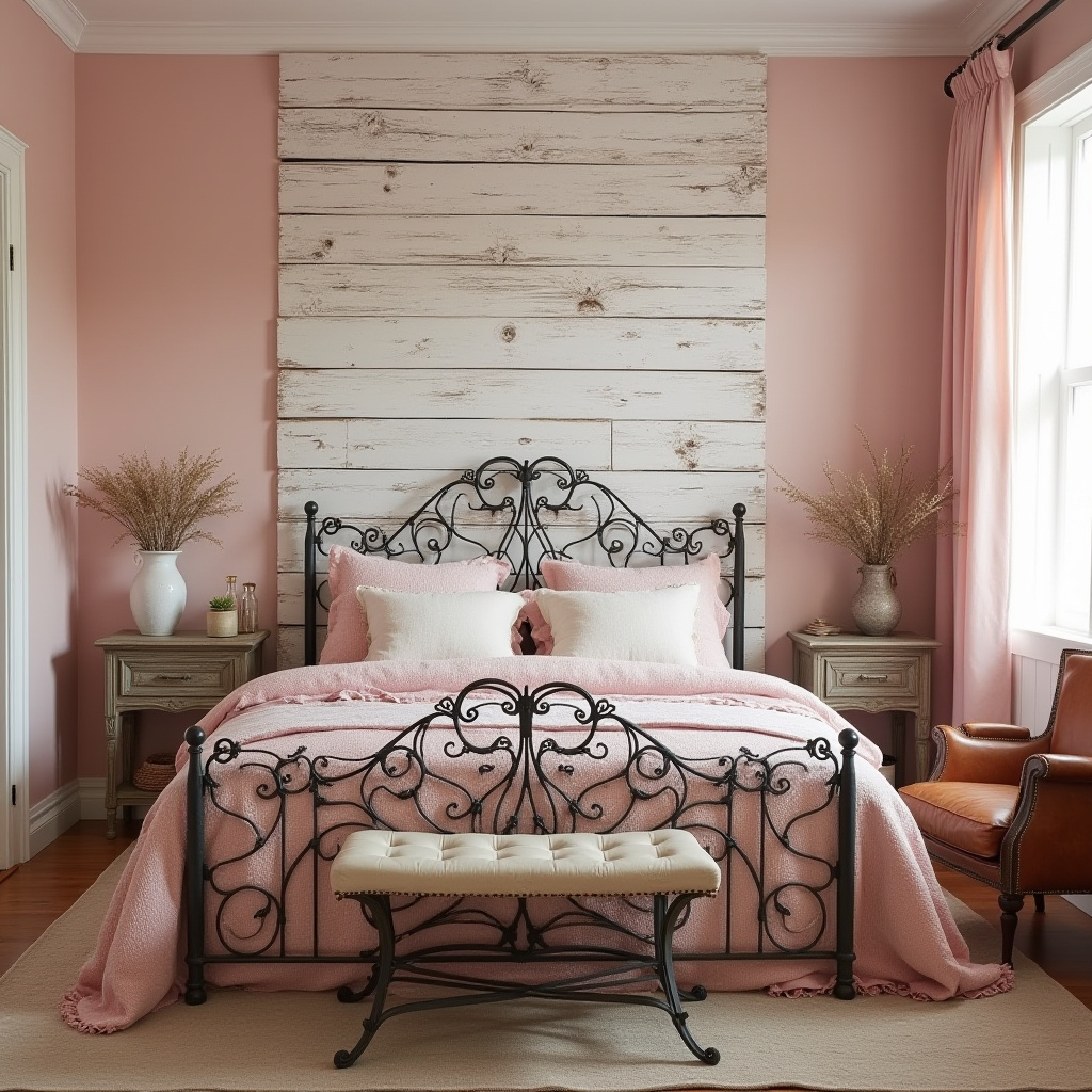 baby pink bedroom 13