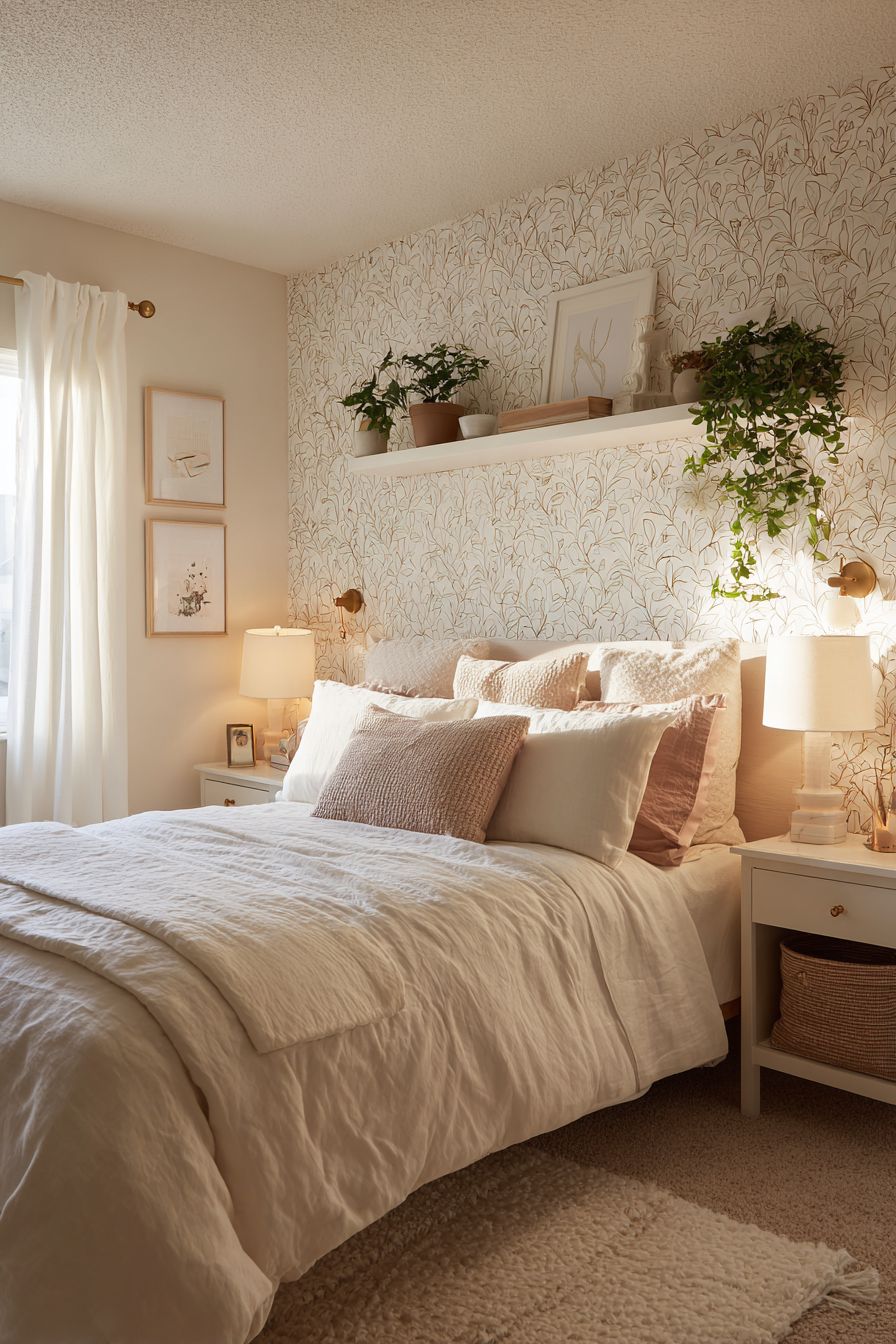 Refresh Walls with Peel-and-Stick Wallpaper