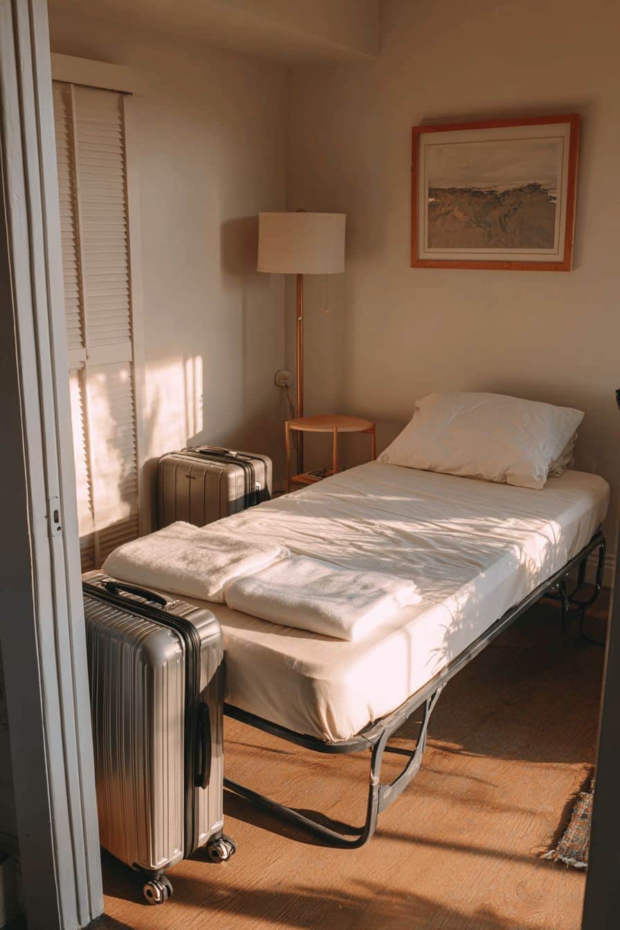 Guest Room with Foldable Bed