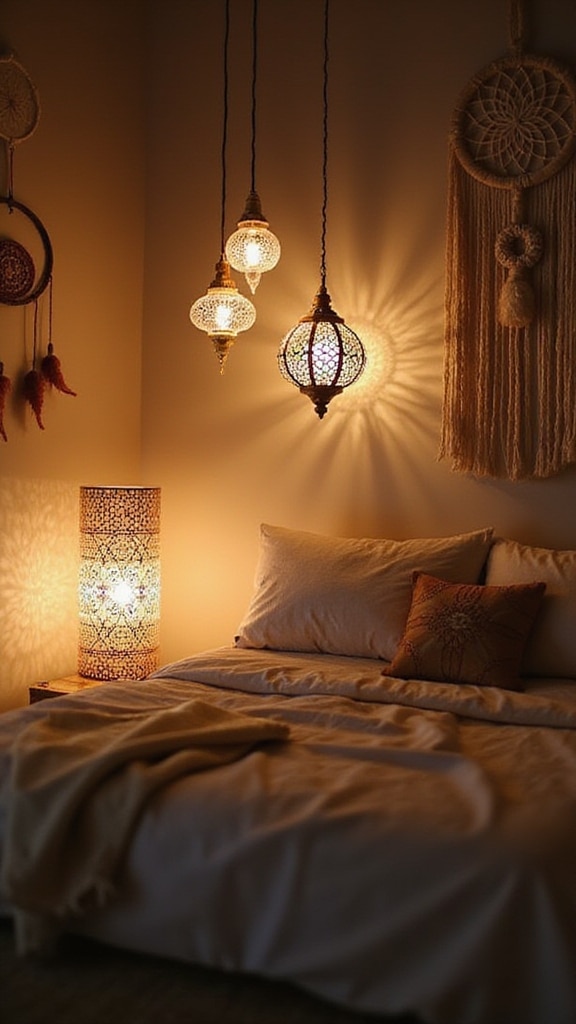 artistic eclectic lighting choices