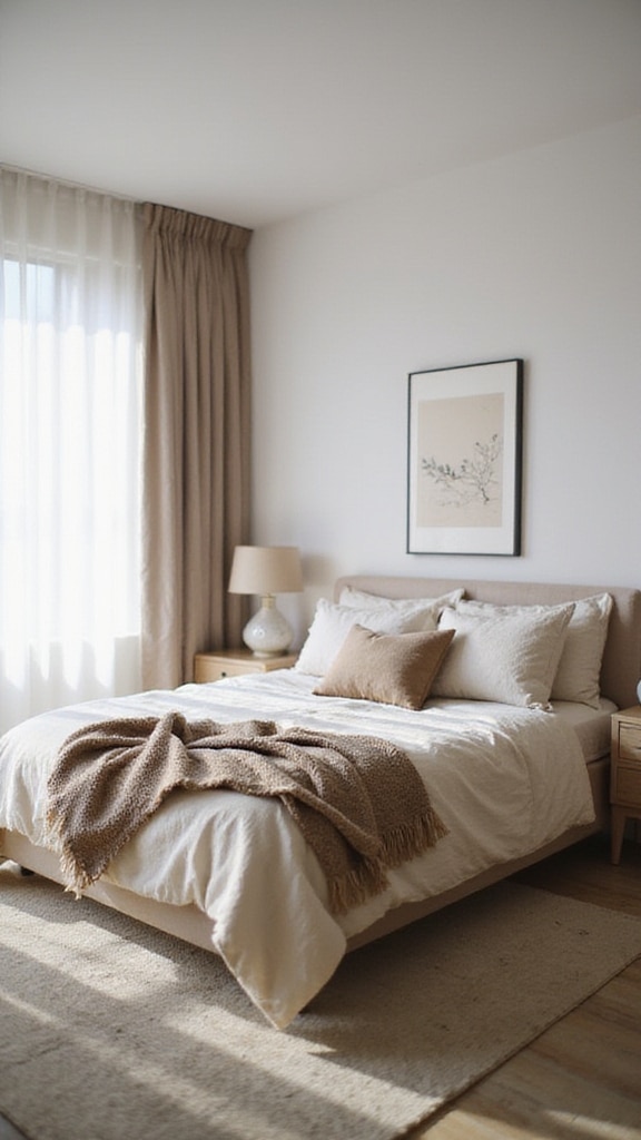 sleek neutral natural decor