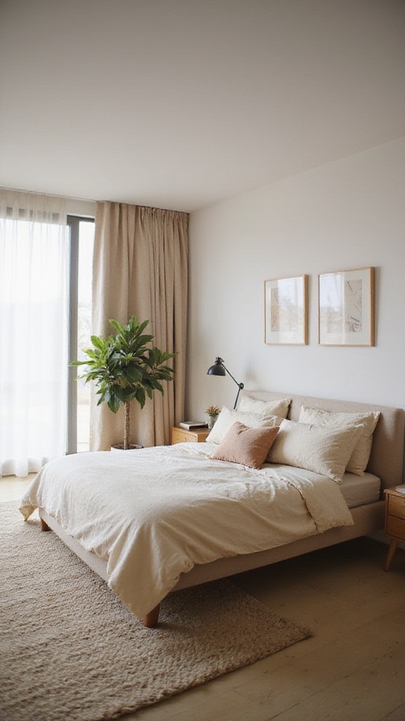 timeless serene bedroom design