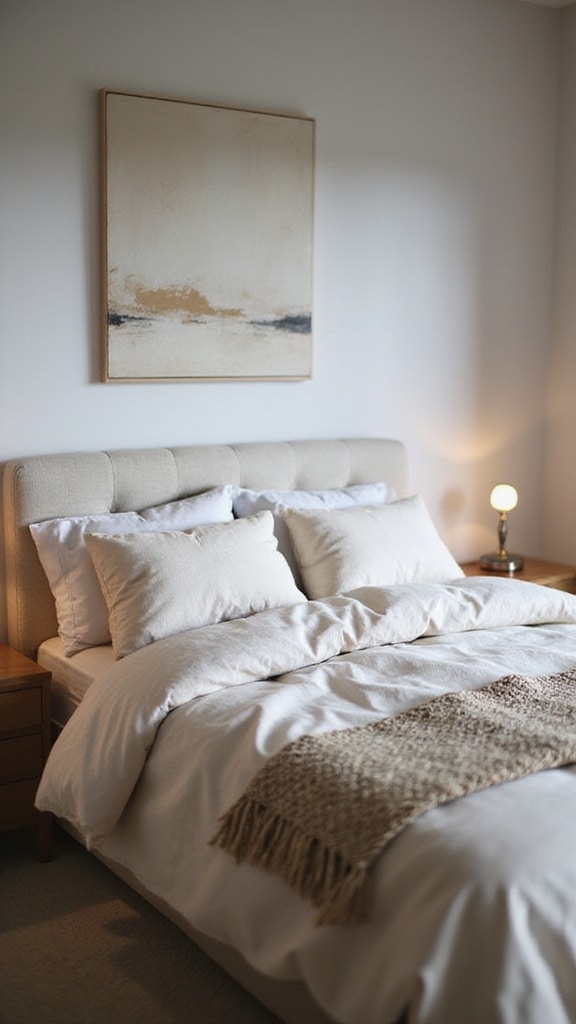 layered luxurious bedroom retreat