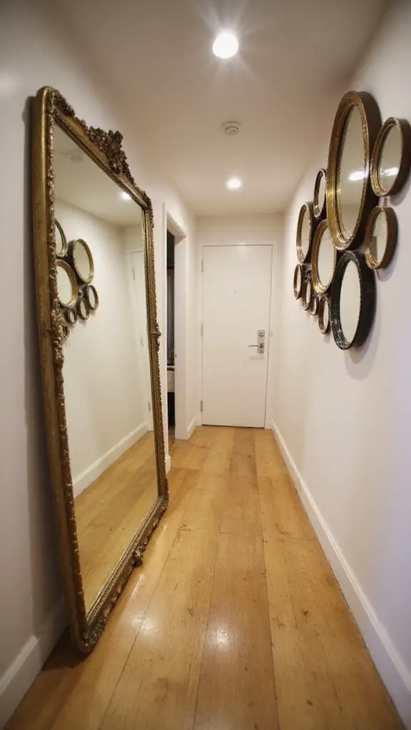 using mirrors to expand space