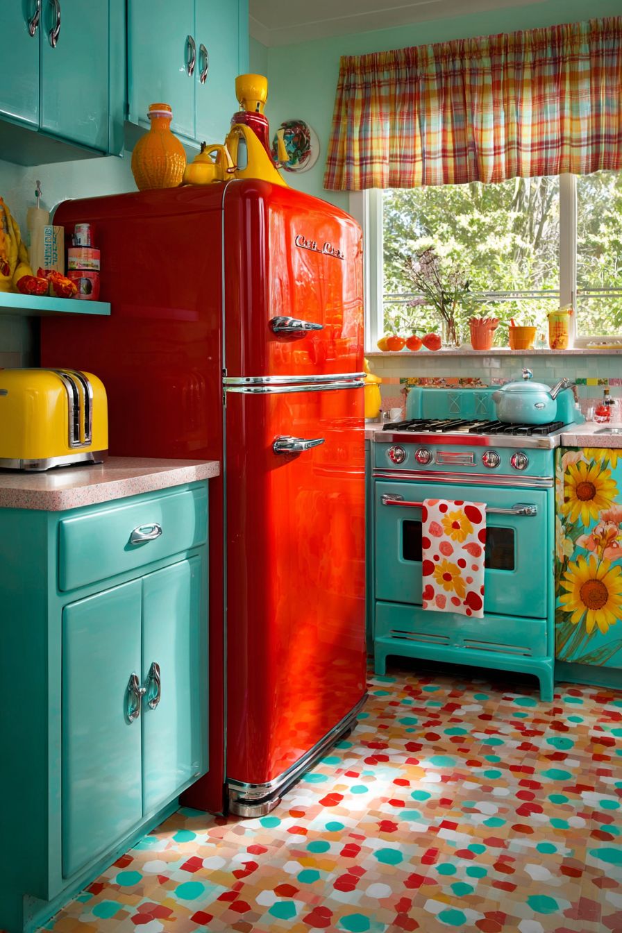 Colorful Retro Appliances