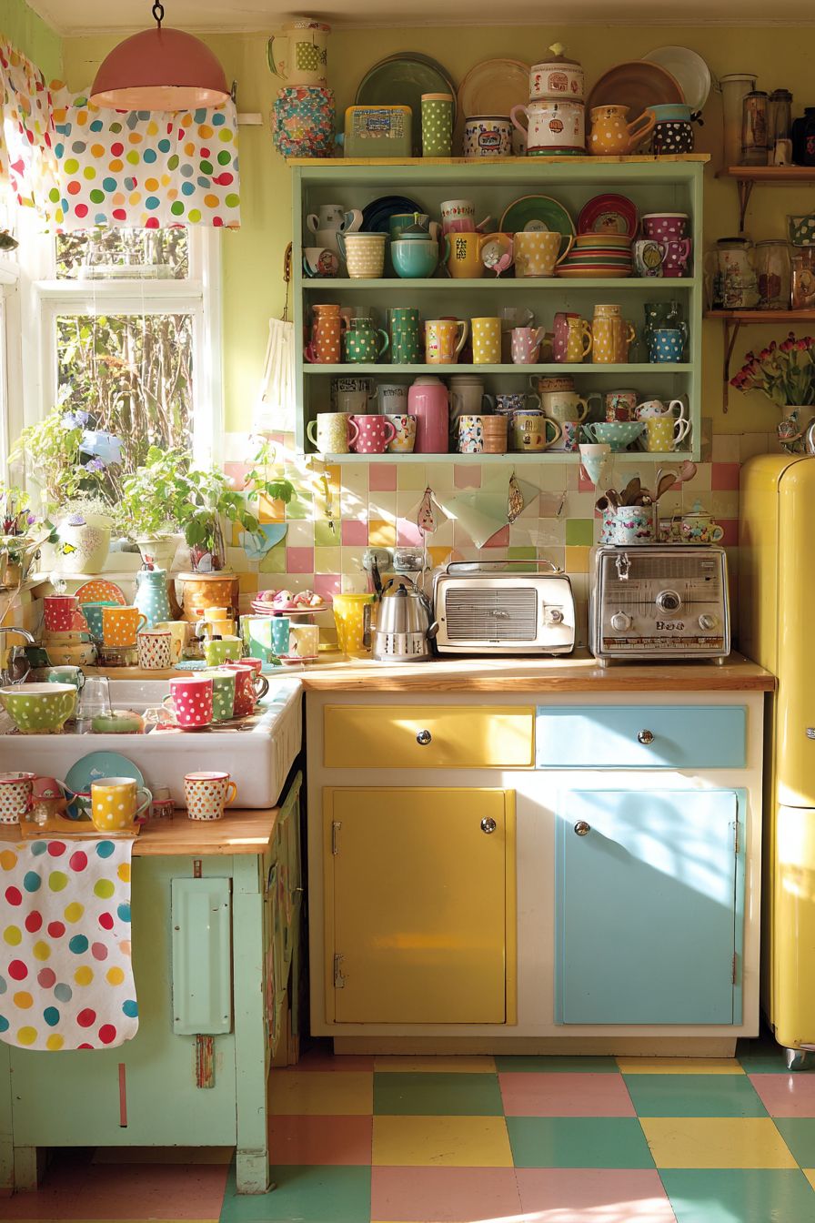 Polka Dot Kitchenware